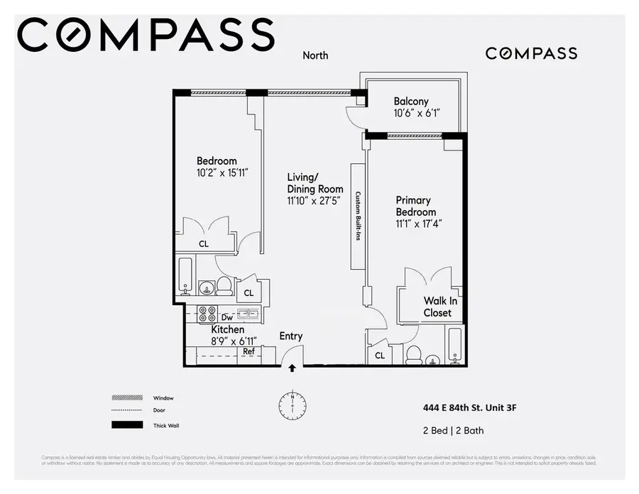 444 E 84th Street #3F, Manhattan, NY 10028 - #2