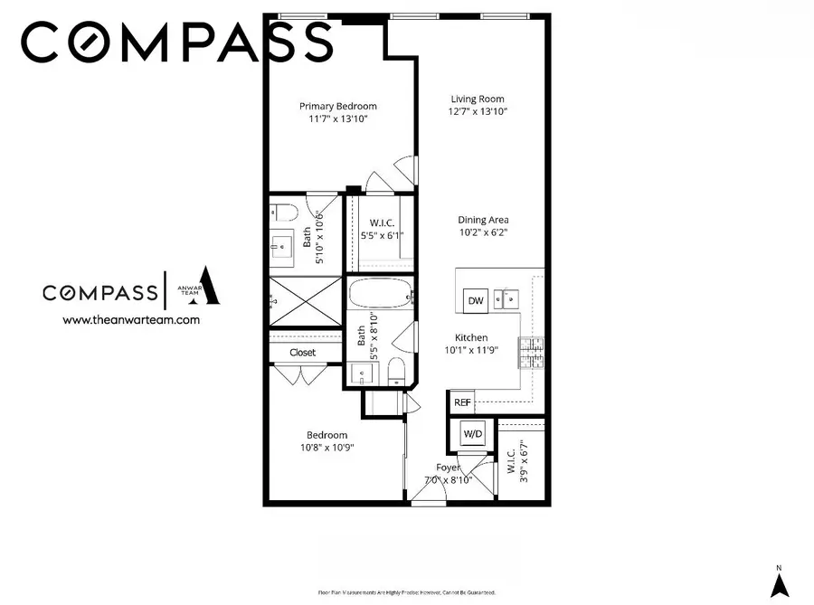 257 W 117th Street #2F, New York, NY 10026 - #2