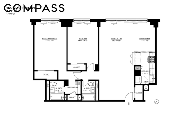 165 W End Avenue #20K, Manhattan, NY 10023