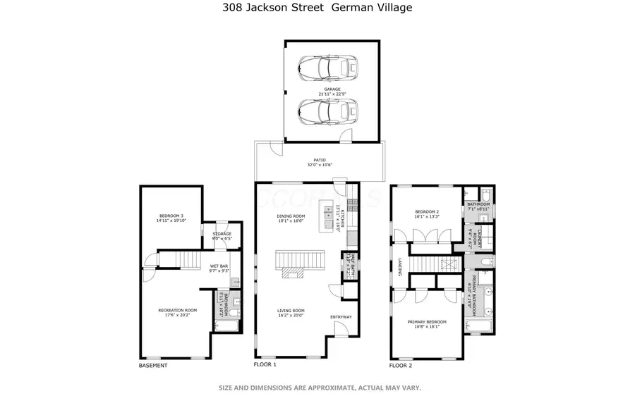 308 Jackson Street, Columbus, OH 43206 - #2