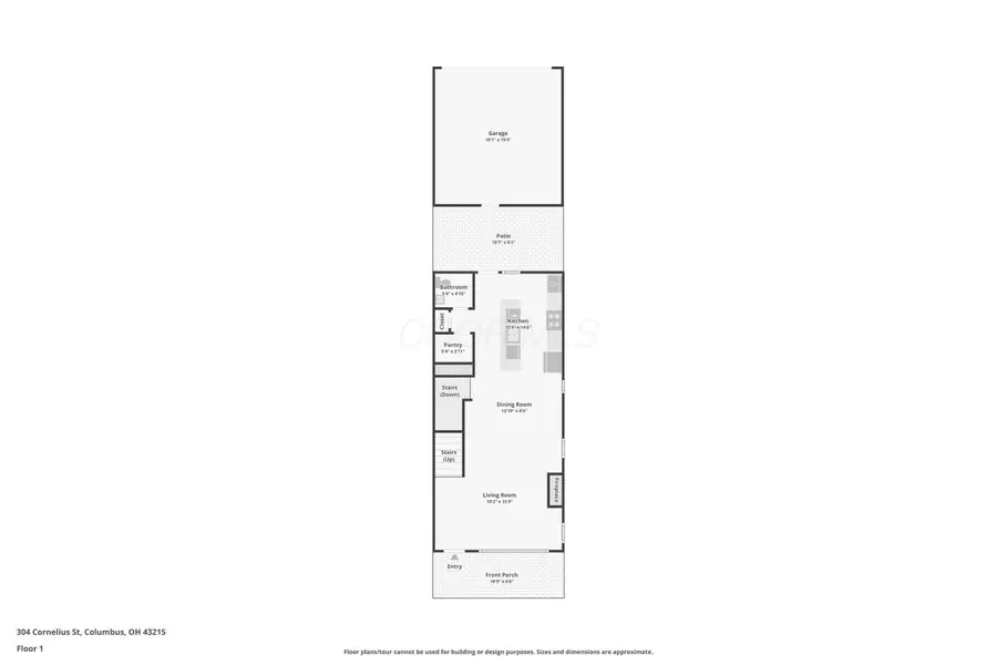 304 Cornelius Street, Columbus, OH 43215 - #3