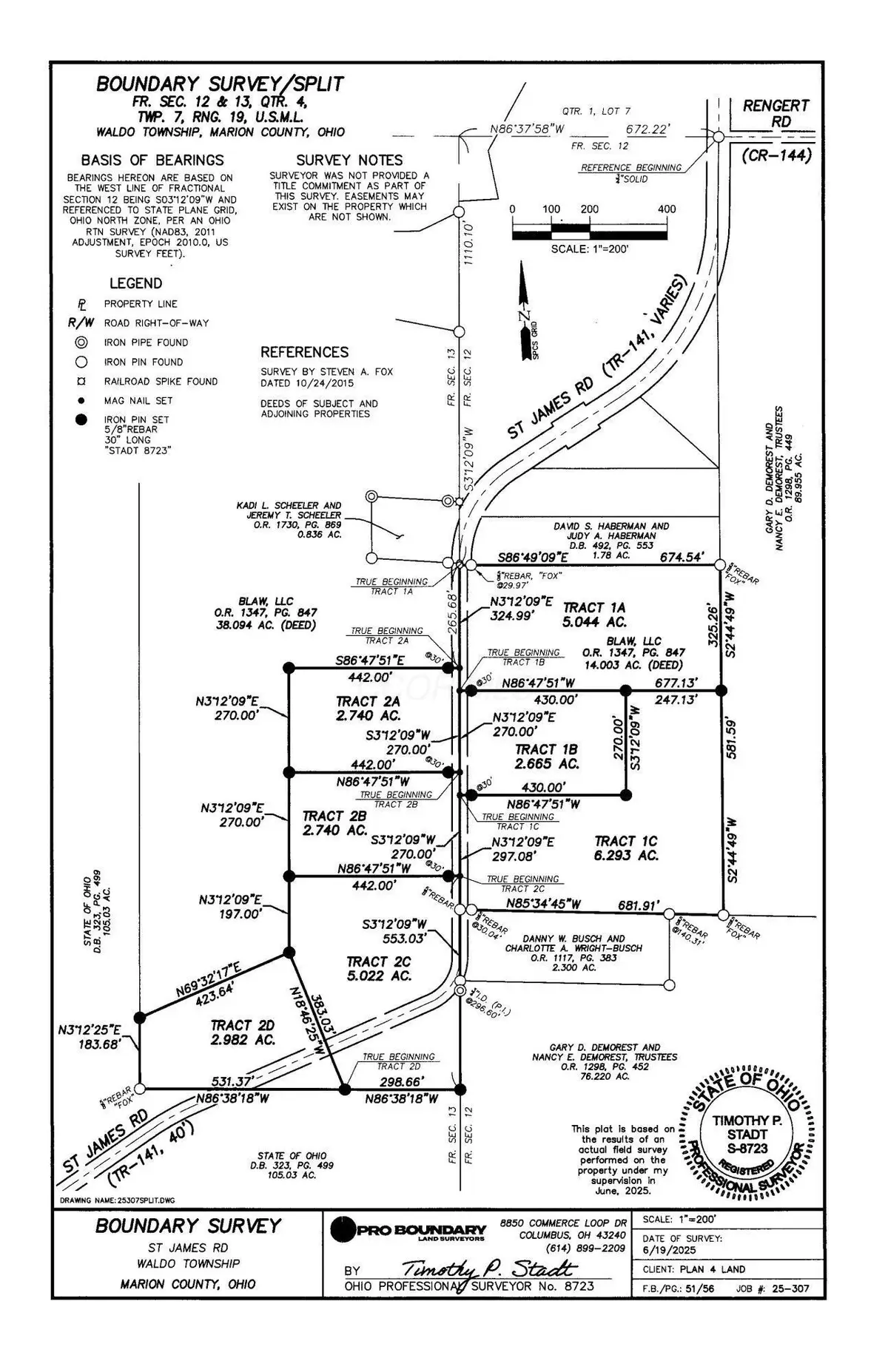 1B St. James Road, Waldo, OH 43356 - #1