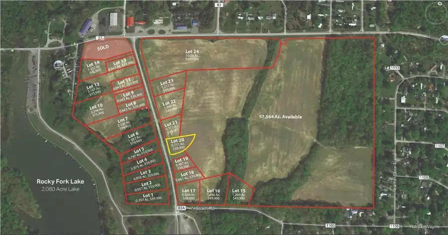 20 -lot North Shore Drive, Hillsboro, OH 45133 - #3