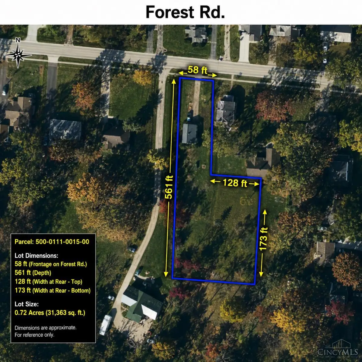 0 Forest Road, Forestville, OH 45255 - #1