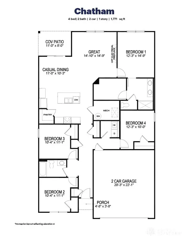 3189 Northerton Court, Butler, OH 45414 - #2