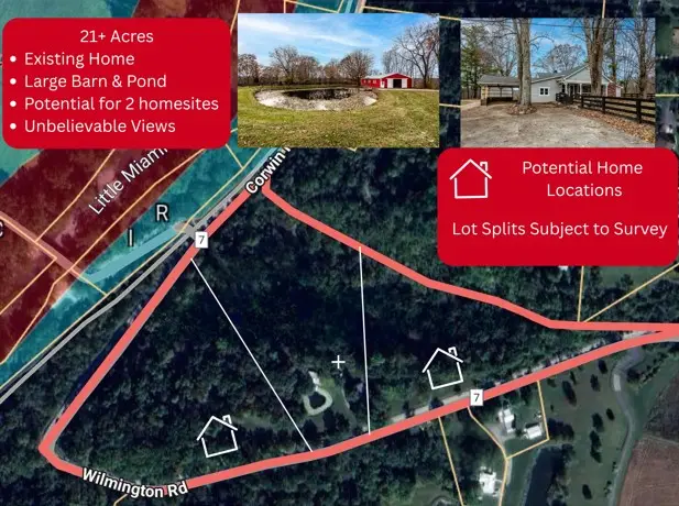 5654 Wilmington Road, Oregonia, OH 45054 - #1