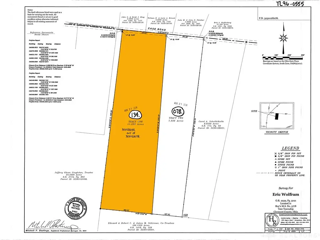 11 ac Case Road, Tate, OH 45157 - #1