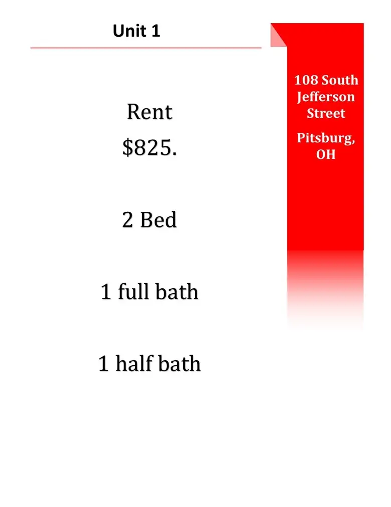 108 Jefferson Street, Pitsburg, OH 45358 - #2