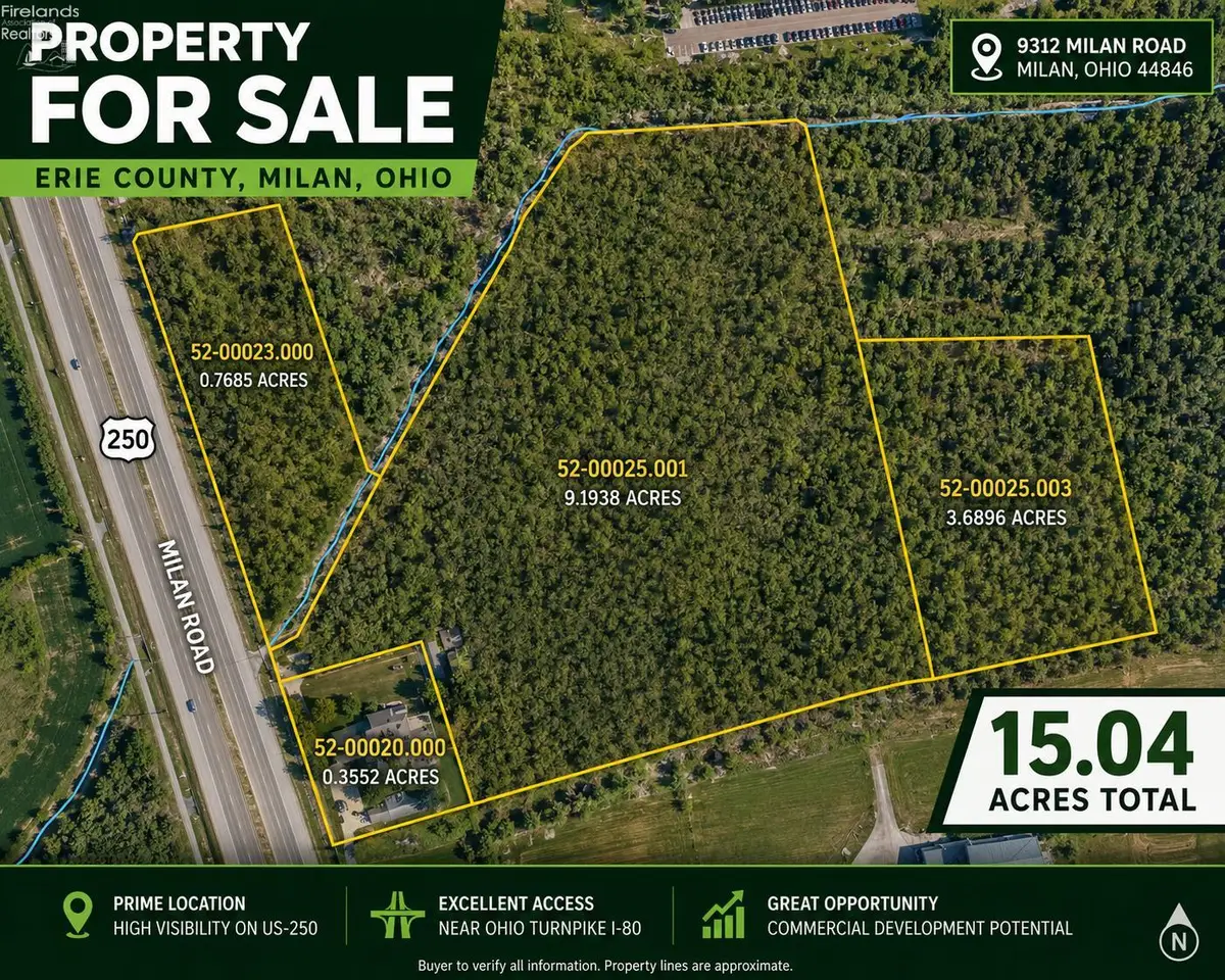 9312 Milan Rd., Milan, OH 44846 - #1