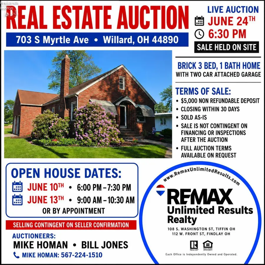 703 S Myrtle Avenue, Willard, OH 44890 - #3