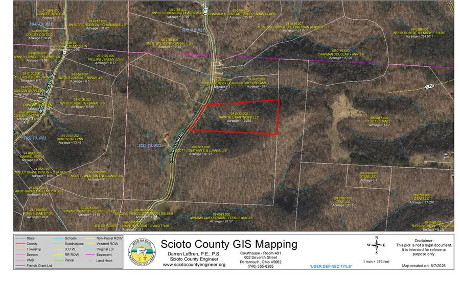 0 Coon Hollow Road, Lucasville, OH 45648 - #3