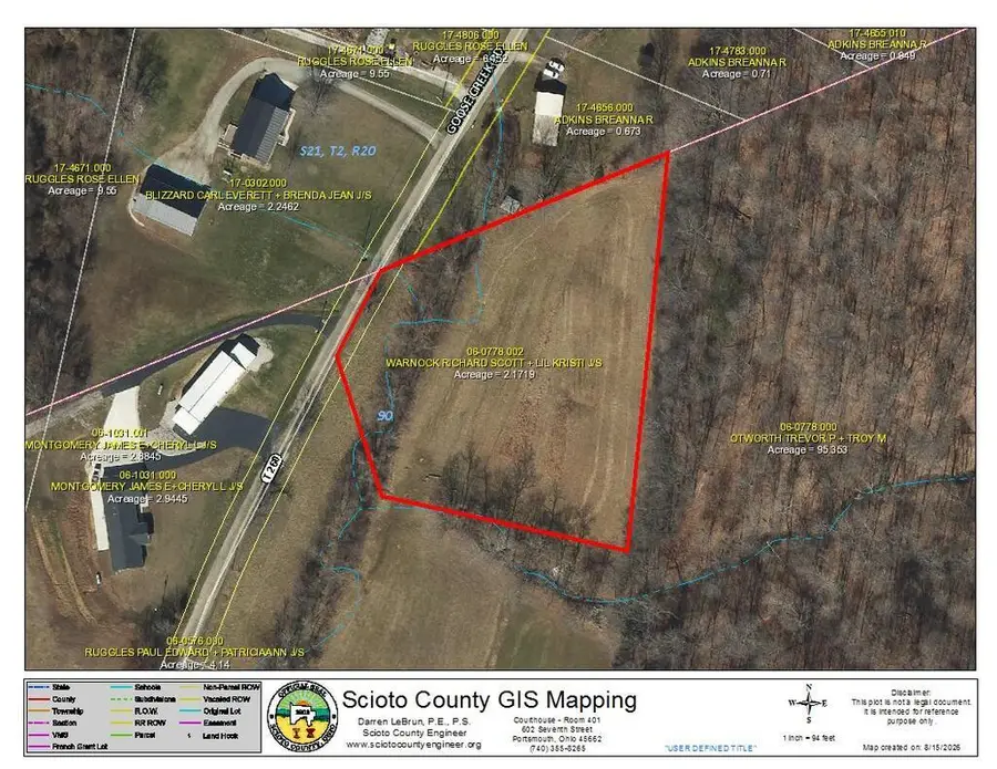 0 Goose Creek Rd, Wheelersburg, OH 45694 - #2