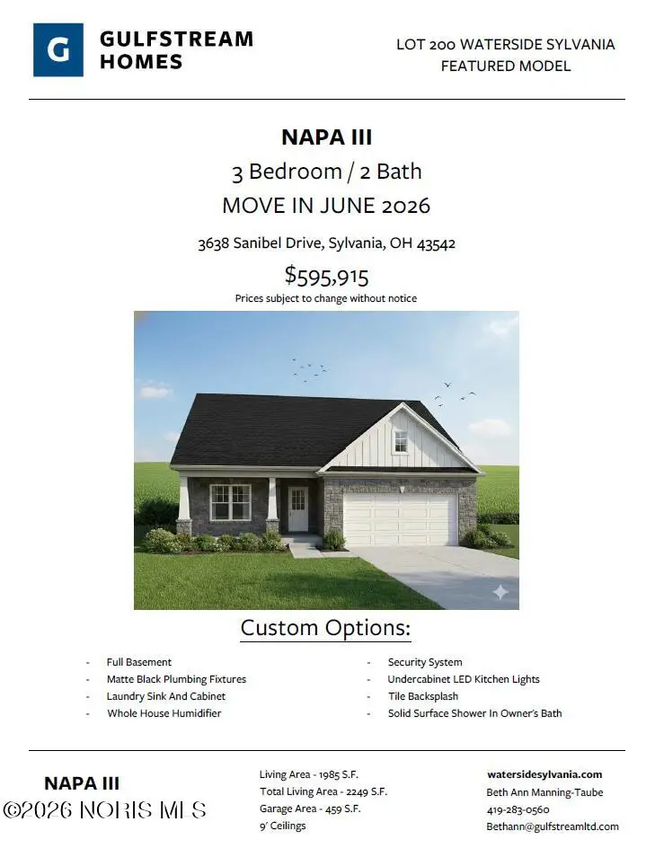 3638 Sanibel Drive, Sylvania, OH 43560 - Image #1