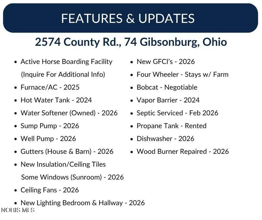2574 County Road 74, Gibsonburg, OH 43431 - #2