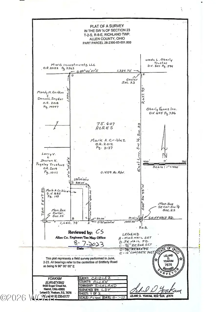 0 Shifferly Road, Bluffton, OH 45817 - #2