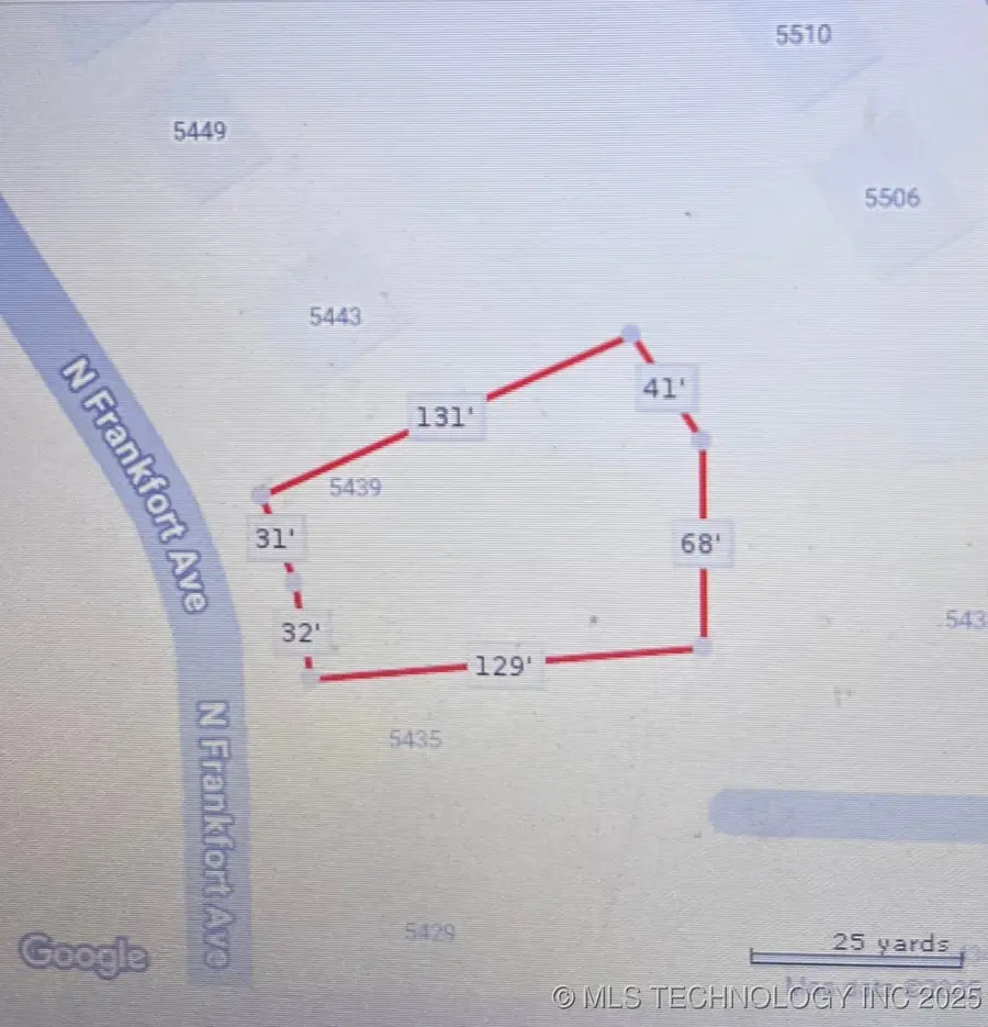 5439 N Frankfort Avenue Sw, Tulsa, OK 74126 - Image #3