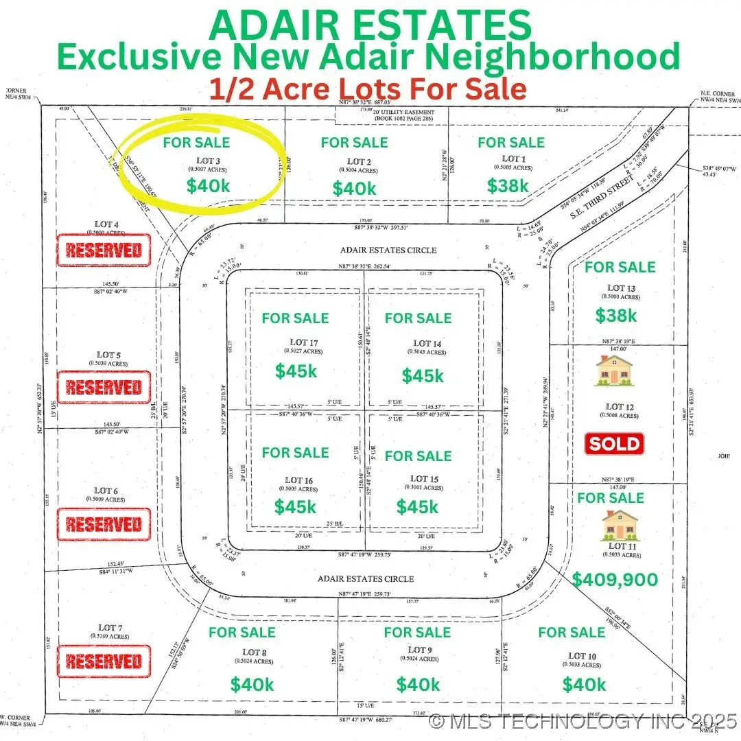 552 SE Adair Estates Circle, Adair, OK 74330 - Image #1