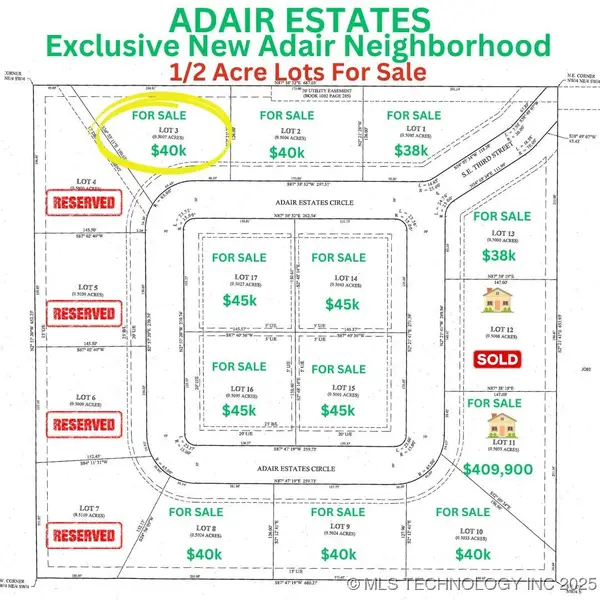 552 SE Adair Estates Circle, Adair, OK 74330