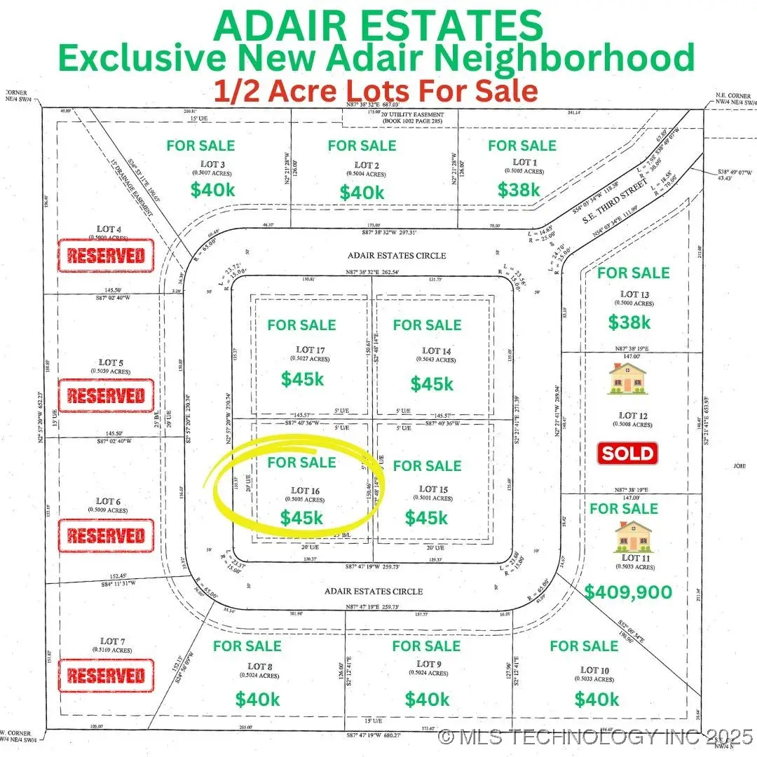 575 SE Adair Estates Circle, Adair, OK 74330 - Image #1