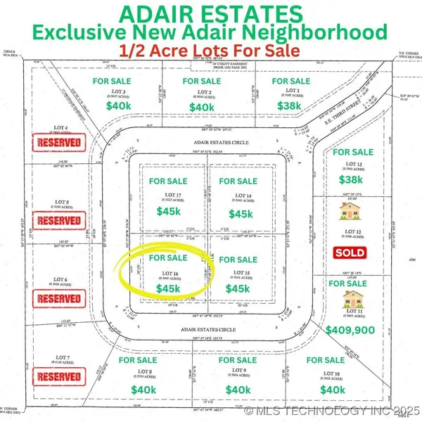 575 SE Adair Estates Circle, Adair, OK 74330