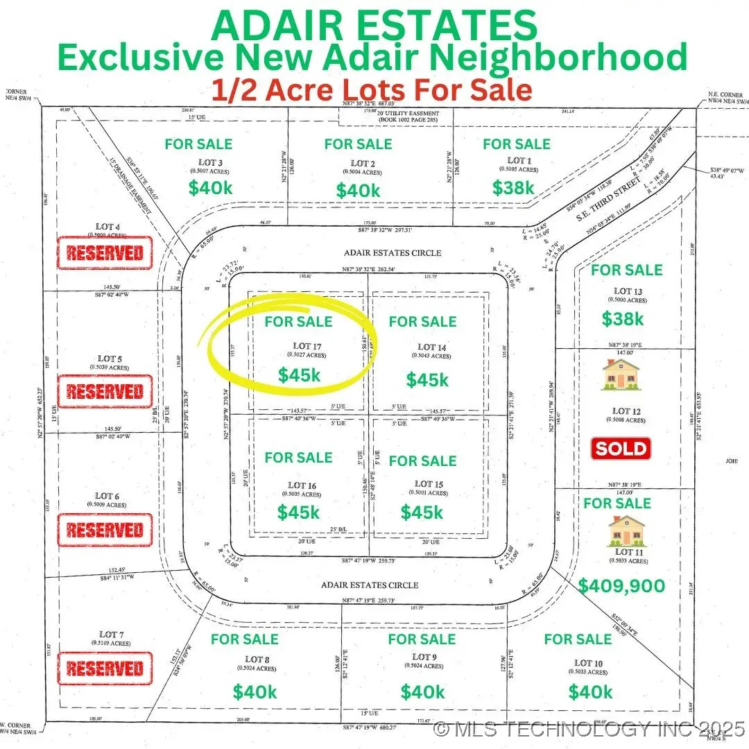 553 SE Adair Estates Circle, Adair, OK 74330 - Image #1