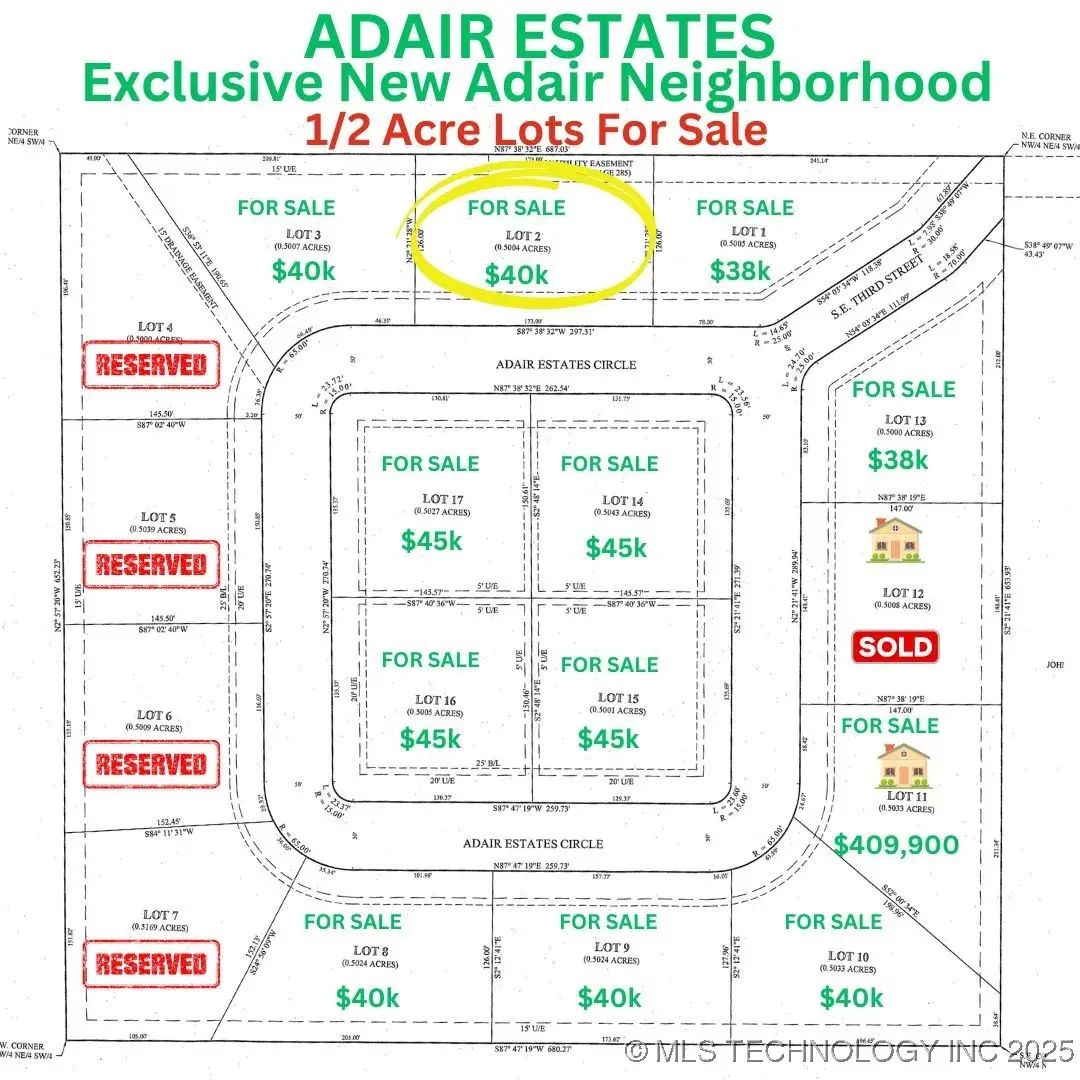 546 SE Adair Estates Circle, Adair, OK 74330 - Image #1