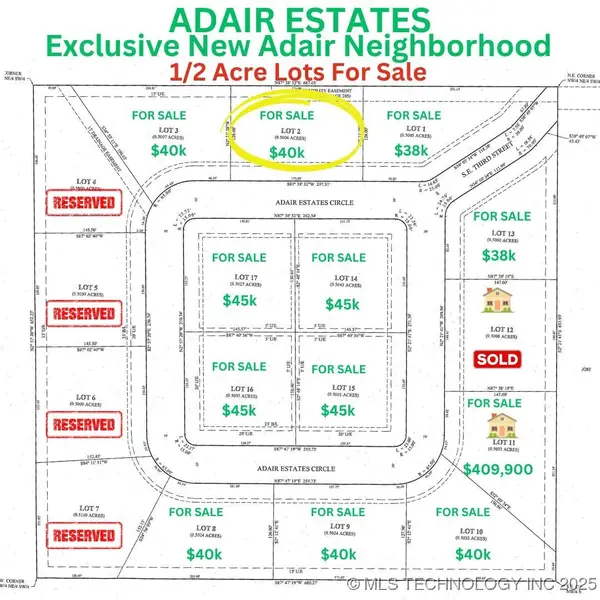 546 SE Adair Estates Circle, Adair, OK 74330