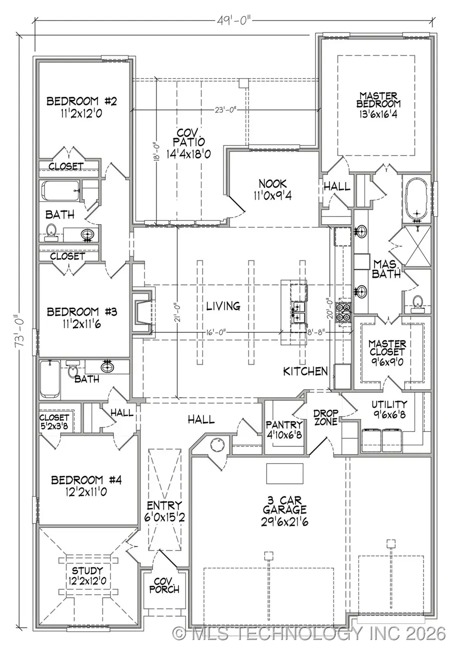 5816 E 127th Street S, Tulsa, OK 74008 - #2