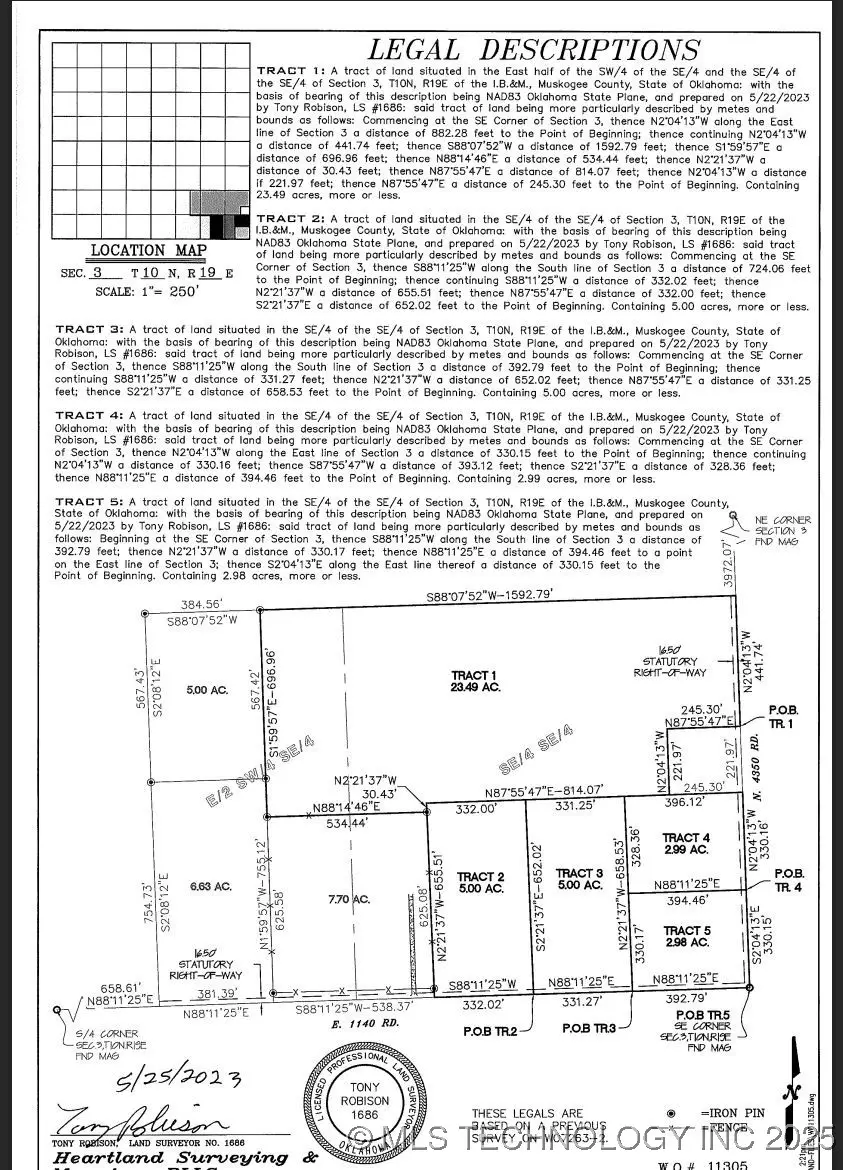 6436 E 273rd Street S, Porum, OK 74455 - #3