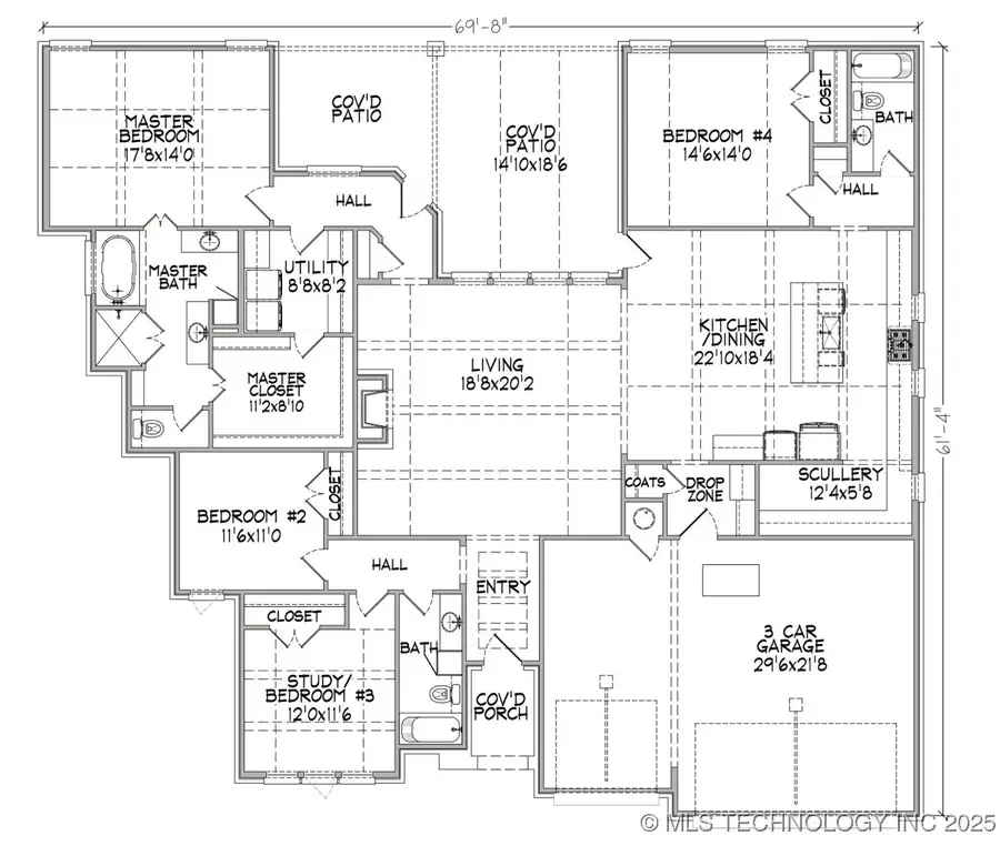 2803 W Tucson Court, Broken Arrow, OK 74011 - #3