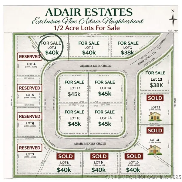552 SE Adair Estates Circle, Adair, OK 74330