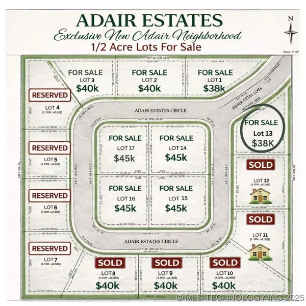 598 SE Adair Estates Circle, Adair, OK 74330