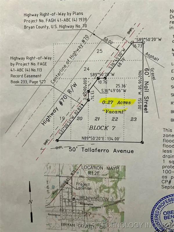 State Highway 70, Bennington, OK 74723