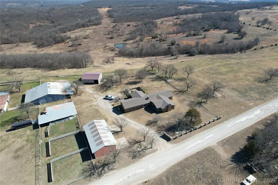 9520 N 160 Road, Beggs, OK 74421 - #3