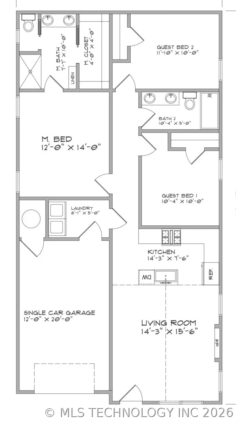 2201 N Lewis Place, Tulsa, OK 74110 - #2