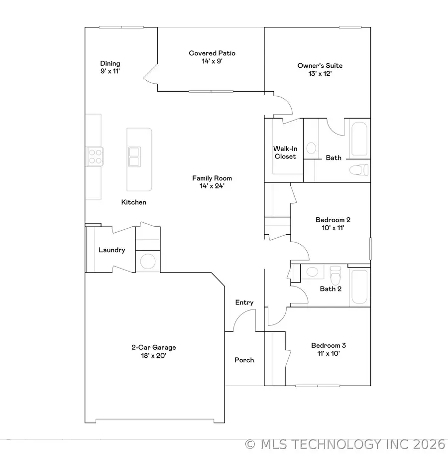 28073 E 118th Place S, Coweta, OK 74429 - #2