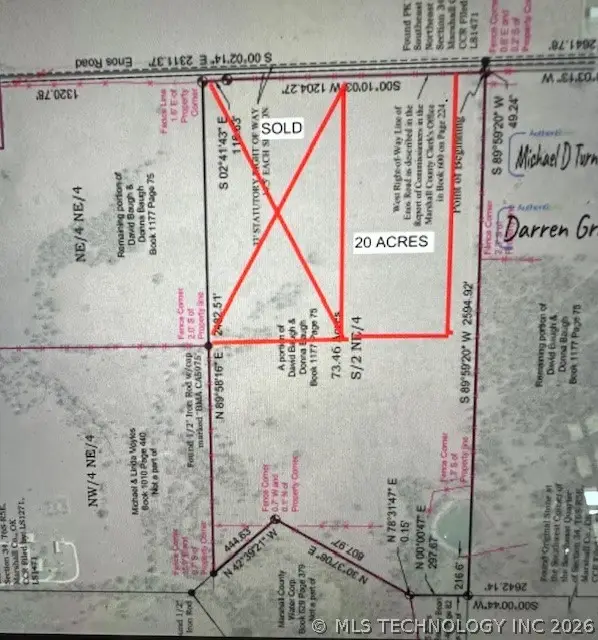 20 Enos Road, Kingston, OK 73439 - #1