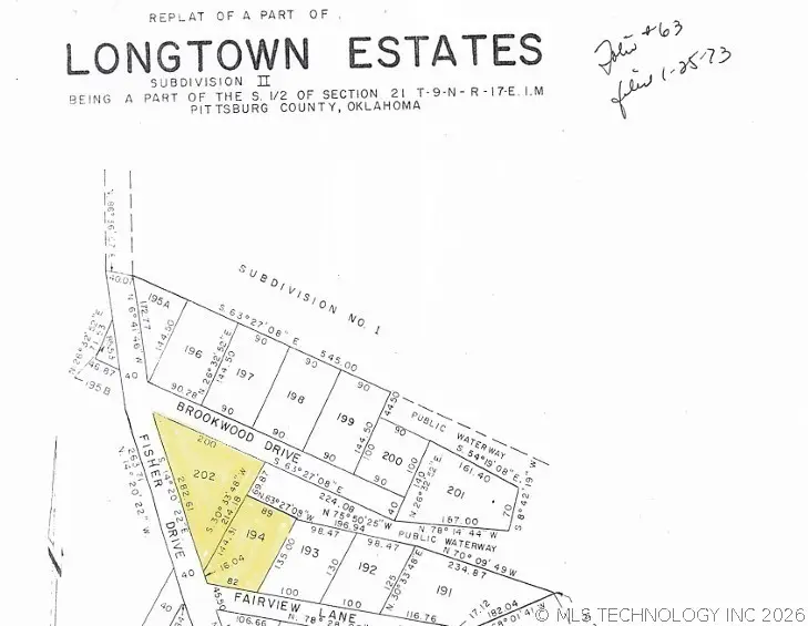 20 Brookwood Drive, Eufaula, OK 74432 - #3