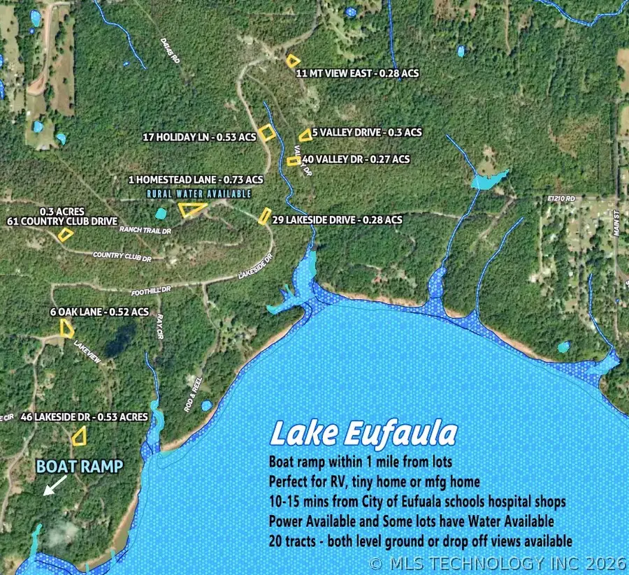 11 Mountain View E, Eufaula, OK 74432 - #3