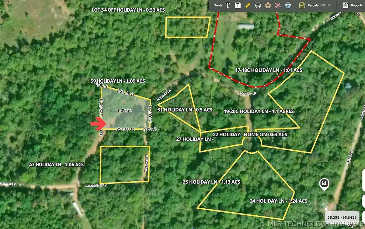 39 Holiday Lane, Eufaula, OK 74432 - #1