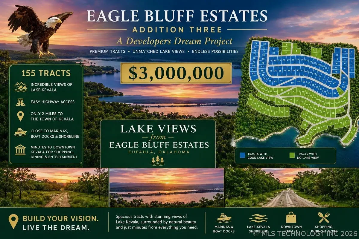 Eagle Bluff, Eufaula, OK 74432 - #1