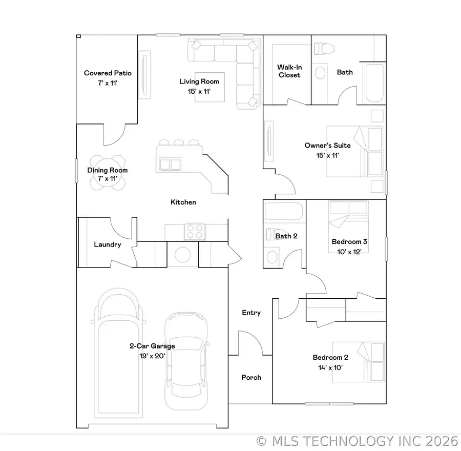 28 Lavender Avenue, Bristow, OK 74010 - #2