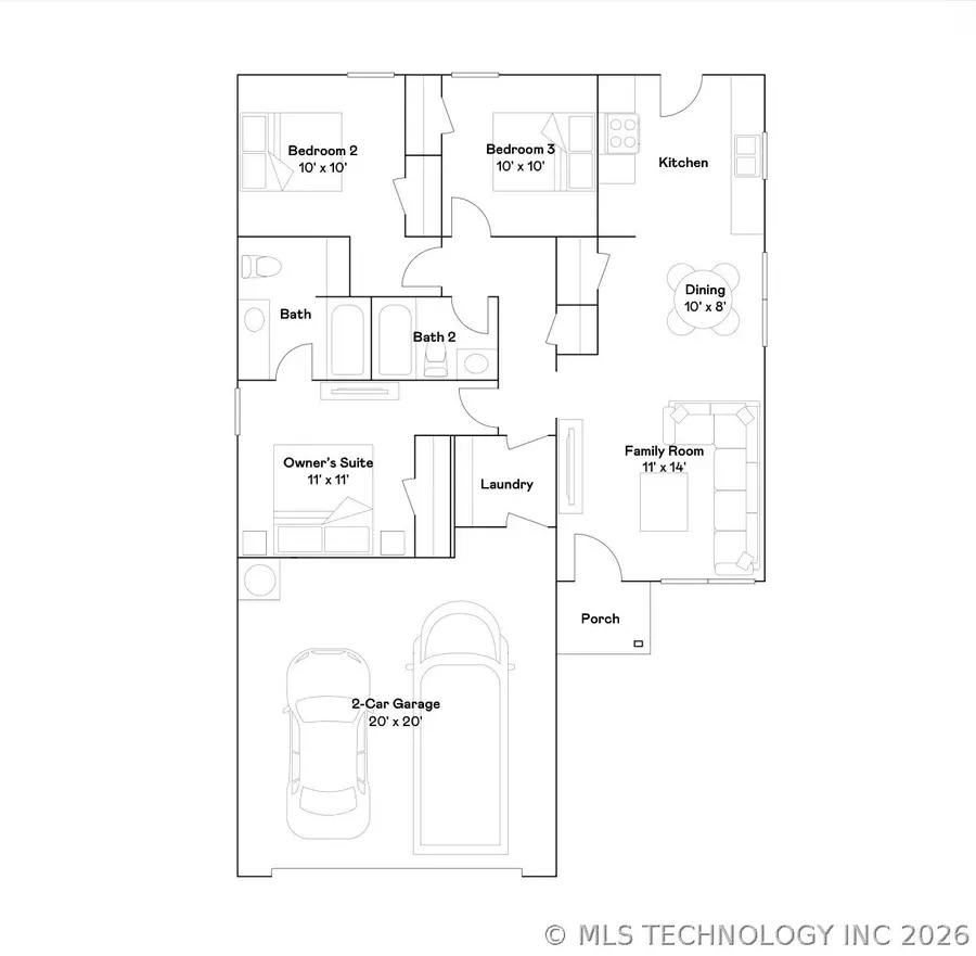 18 Orchid Street, Bristow, OK 74010 - #2