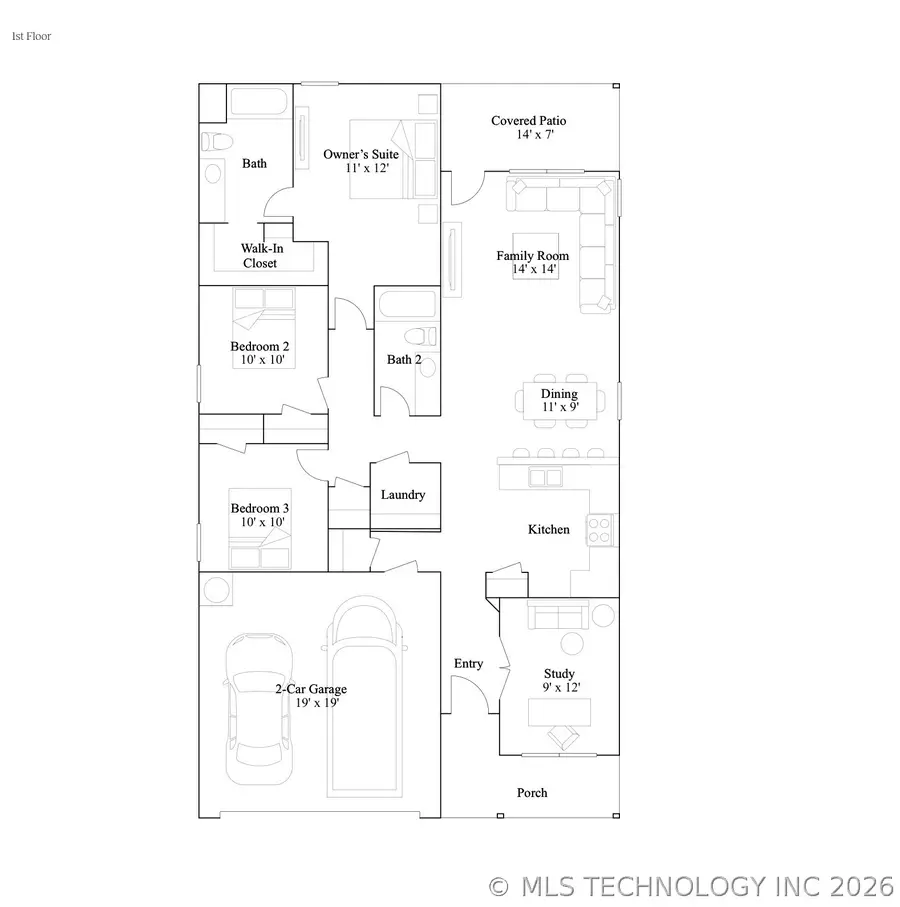 16 Orchid Street, Bristow, OK 74010 - #2