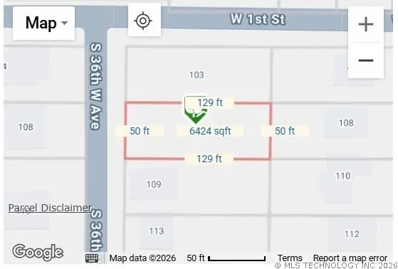 105 S 36th Avenue W, Tulsa, OK 74127 - #3