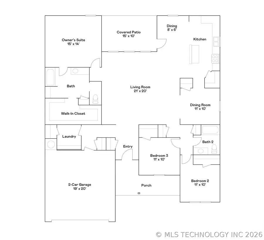 1207 S Decatur Place, Broken Arrow, OK 74011 - #2