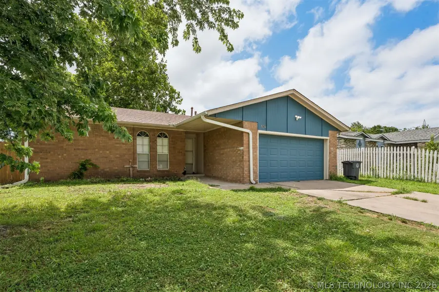 3634 S 106th Place E, Tulsa, OK 74146 - #3