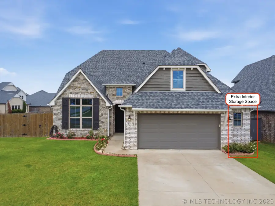 12598 S 6th Street, Jenks, OK 74037 - #2