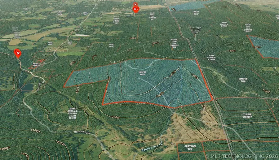 101 S 4659 Road, Bunch, OK 74931 - #2