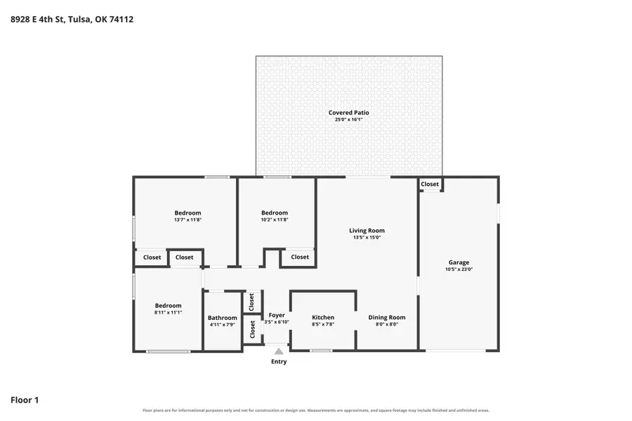 8928 E 4th Street, Tulsa, OK 74112 - #2